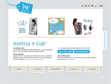 Tablet Screenshot of invented4kids.com